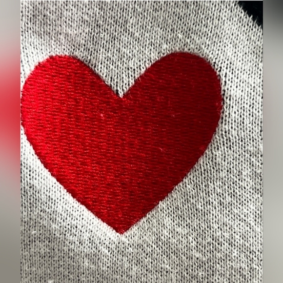 Zadig & Voltaire Paris is for Lovers 100% cotton black & white sweater size M - Picture 2 of 7